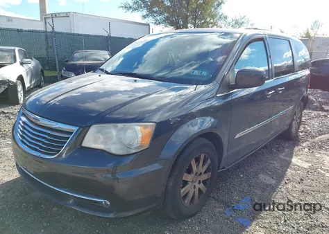 2013 Chrysler Town & Country Touring из США, поврежденный, VIN 2C4RC1BG6DR620717